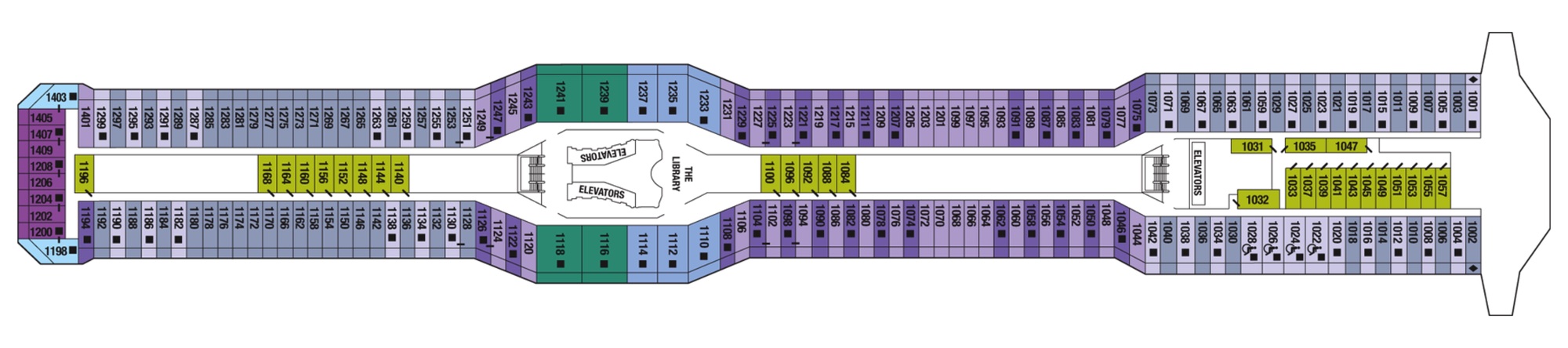 Deck 10 plan